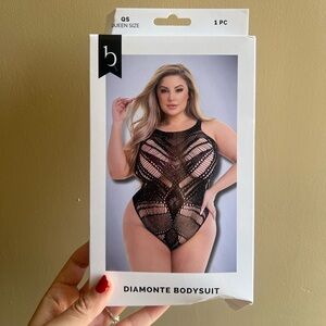 Baci Diamonte Bodysuit NIB